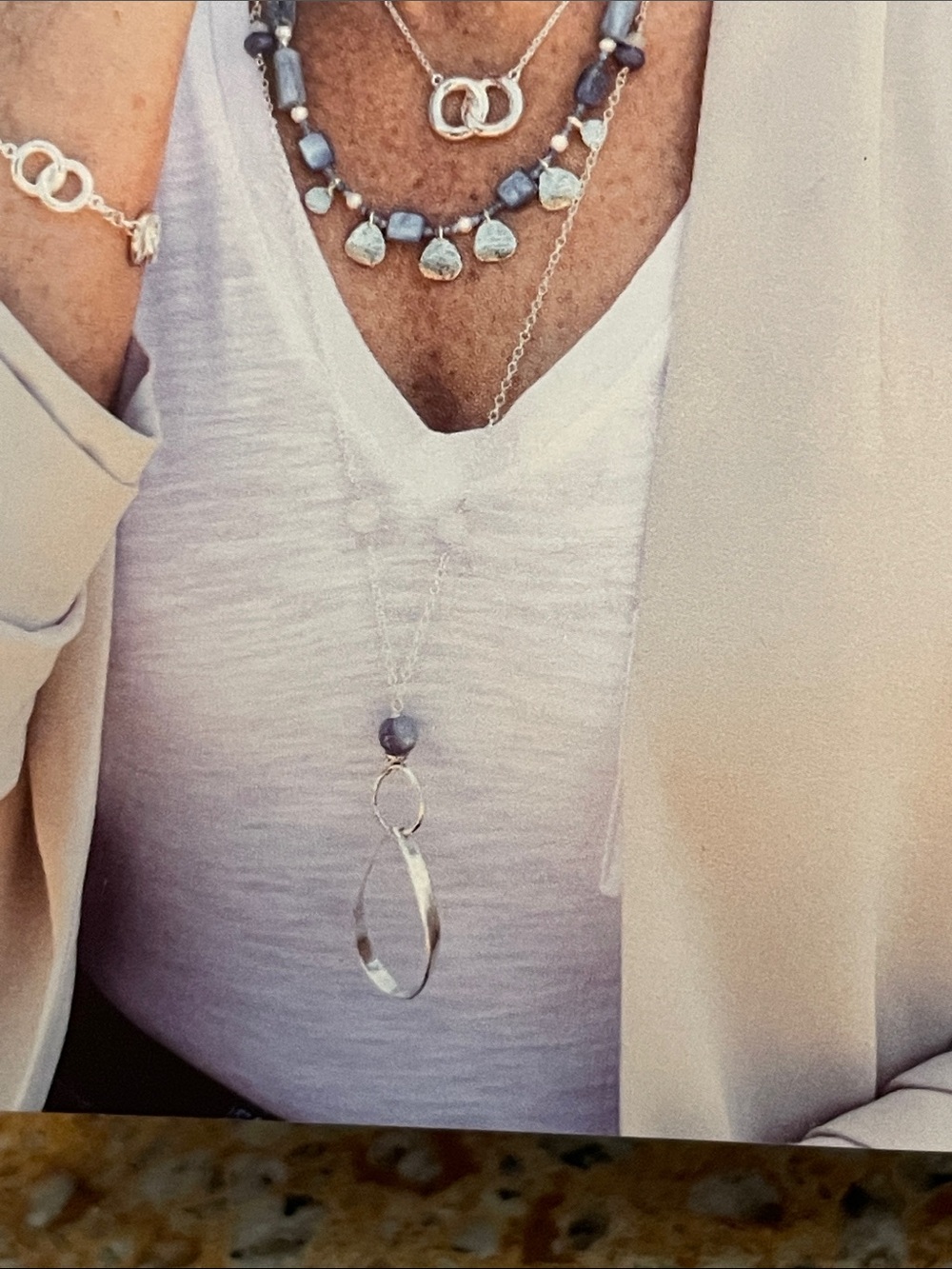 Opulenza Lodalite Pendant Necklace